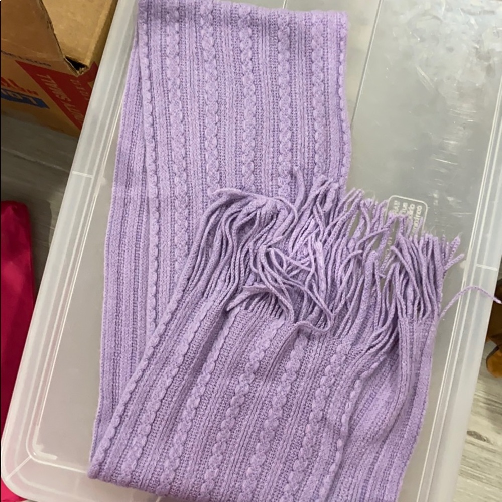 NY&CO Purple Lightweight Scarf